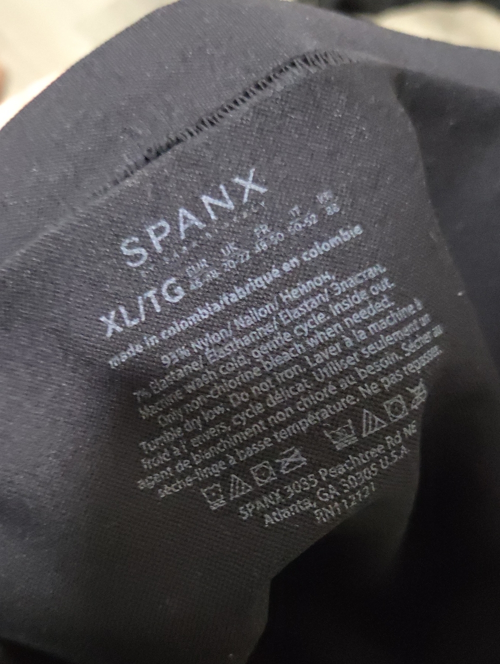 SPANX Black High-Waist Sculpting Leggings - Picture 5 of 5